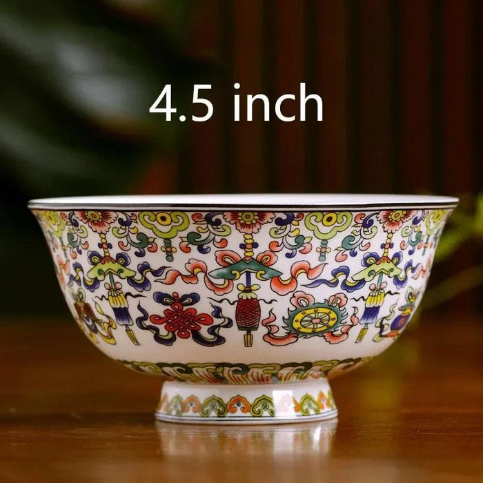 Elegance: 4.5" Bone China Ramen and Soup Bowl for Stylish Dining