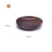 Elegant Rustic Wooden Bowl for Serving Salads and Fruits