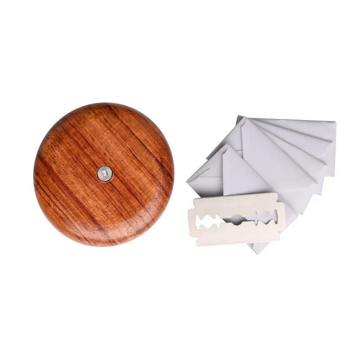 Professional Bread Lame Scoring Set with 5 Interchangeable Blades and Protective Leather Cover