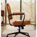 Vintage-Inspired Ergonomic Swivel Chair - Elevate Comfort and Aesthetics in Your Home Office