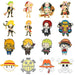 Anime Lover's One Piece Character Enamel Pins Collection - Stylish Jewelry Set for Fans