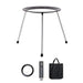Versatile Portable Stainless Steel Korean BBQ Grill Pan for Outdoor Gatherings