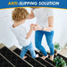 SafetyStep Cushioned Non-Slip Stair Tread Mats - Water-Absorbent Safety Solution