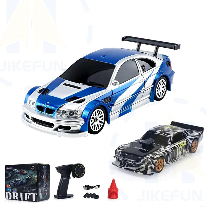 Mini 1/43 Scale High-Speed Electric RC Drift Car with 2.4G Remote Control - Off-Road Racing Toy for Adventure Seekers