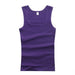 Men's Large Cotton Sleeveless Gym Tank Tops - Bodybuilding Muscle Vests for Fitness