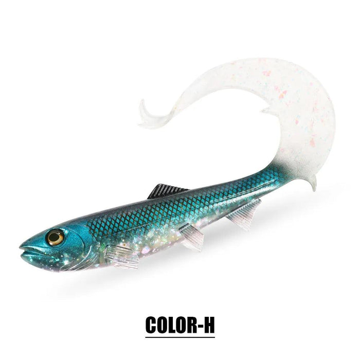 Eel-Inspired Trophy Pike Firebomb Swimbait - Premium Fishing Lure