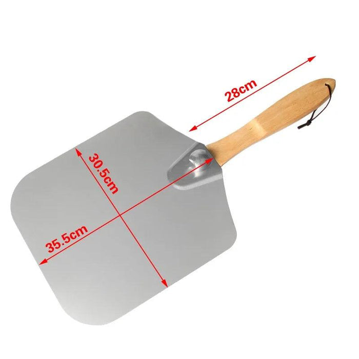 Aluminum Pizza Shovel and Knife Set - Essential Tools for Culinary Creatives