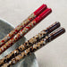 Elegant Handcrafted Japanese Wooden Chopsticks Set - Premium Dining Utensils for a Refined Experience