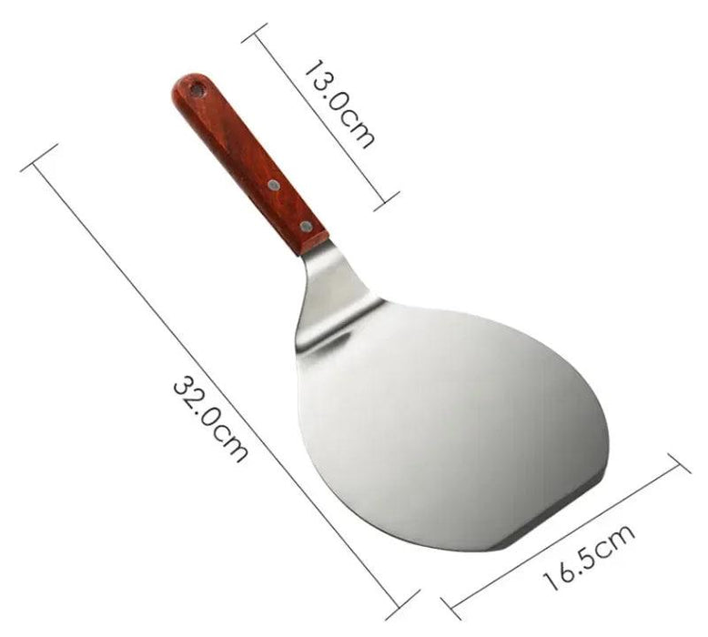 Aluminum Pizza Shovel and Knife Set - Essential Tools for Baking and Cheese Enthusiasts