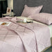 Luxurious Lightweight Tencel Summer Quilt Set with Pillowcases - Double Queen Size Bedspread