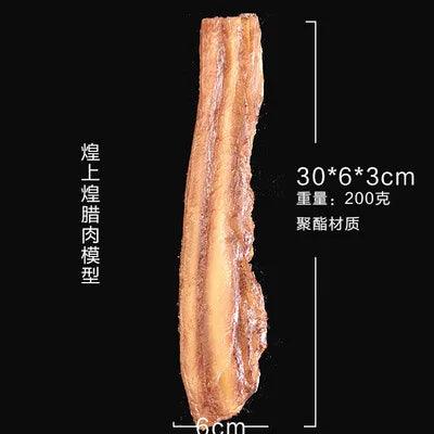 Authentic Cantonese Bacon Display Prop - Ideal for Restaurant and Home Aesthetics