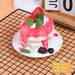 Realistic Artificial Fruit Cake Biscuit Model for Photography and Table Decor - 1PC Lifelike Fake Food Display Piece