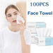 Travel-Friendly Eco-Conscious Facial Wipes - Soft Pearl Cotton Makeup Remover Cloths