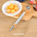 Artistic Apple Design Stainless Steel Fruit Carving Knife Set - Transform Your Fruit Displays