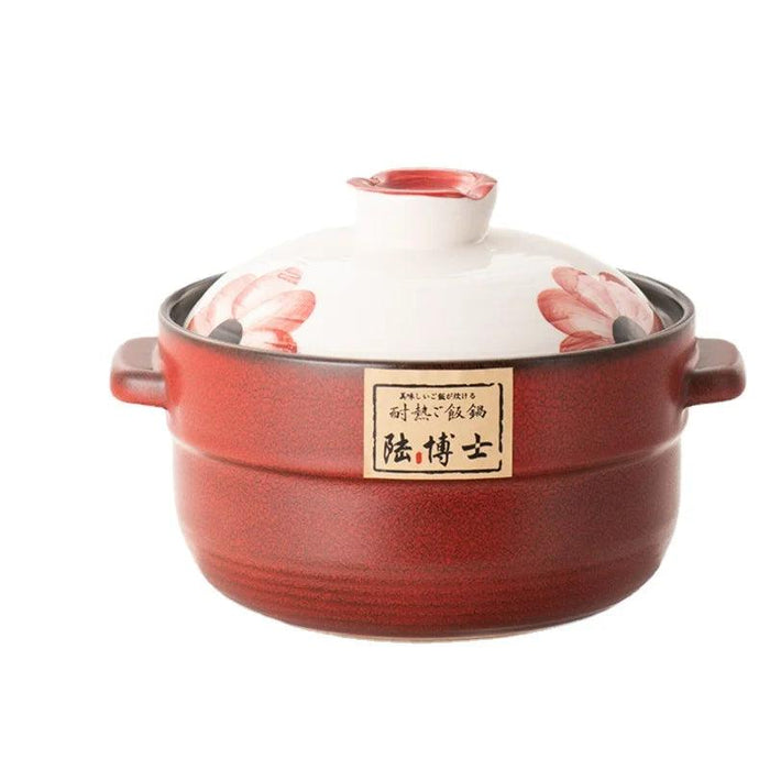 Versatile High-Heat Ceramic Casserole Pot Set for Stovetop Cooking