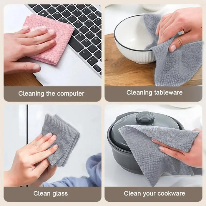 Ultimate 20-Piece Microfiber Kitchen Towel Collection for Exceptional Cleaning Power