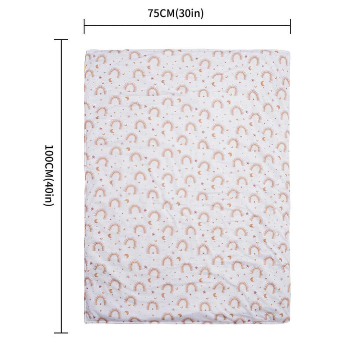 Luxurious Minky Dot Infant Swaddle Blanket - Unisex Comfort Wrap