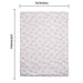 Luxurious Minky Dot Infant Swaddle Blanket - Unisex Comfort Wrap