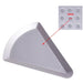 Triangle Nonstick Versatile Baking Pan Set with Fun Hole Design for Creative Cooking