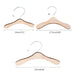 10-Pack Wooden Pet Clothing Hangers - Durable and Portable Dog Apparel Racks