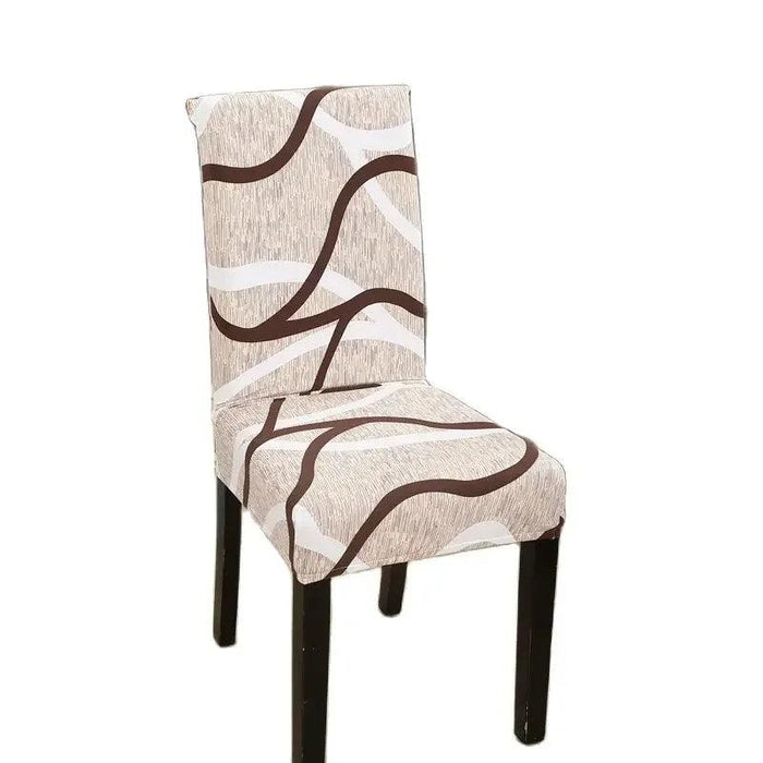 Chic Floral Stretch Chair Covers for Elegant Events