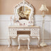 Chic European Minimalist Makeup Vanity Table