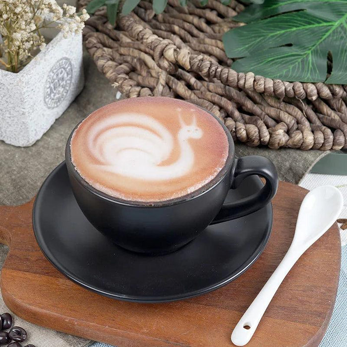 Realistic Decorative Cappuccino Cup for Elegant Home and Event Displays