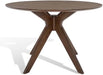 Chic Walnut Round Dining Table from SAFAVIEH Home Couture Collection