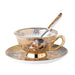 Klimt Kiss Artistic Bone China Tea and Coffee Set with Luxury Gift Box