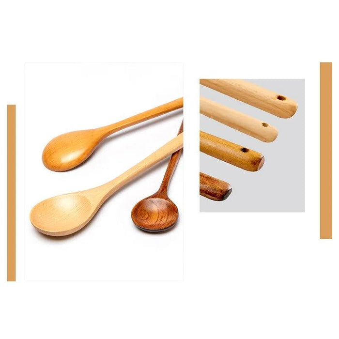 Chic Wooden Cooking and Serving Spoons Collection - Must-Have Kitchen Essentials