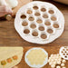 Dough and Ravioli Maker with 37/19 Hole Steel Dumpling Mold - Quick Cooking Accessory