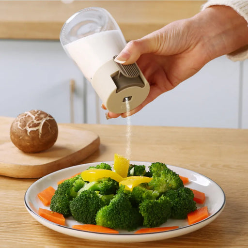 Salt Sprinkle Buddy: Glass Seasoning Shaker for On-The-Go Seasoning