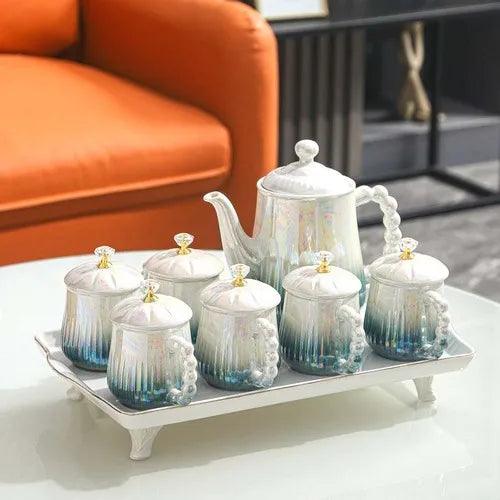 Exquisite European Tea and Coffee Set: Elevate Your Afternoon Rituals with Timeless Elegance