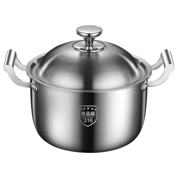 Premium 316 Stainless Steel Congee Steamer - Large Capacity Heavy-Duty Cooking Pot for Enhanced Culinary Experiences