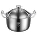 Premium 316 Stainless Steel Congee Steamer - Large Capacity Heavy-Duty Cooking Pot for Enhanced Culinary Experiences