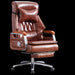 Ergonomic Faux Leather Gaming Recliner with 360-Degree Swivel