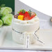 Realistic Artificial Sea Salt Cream Cake Model - Ideal for Celebrations, Home Decor, and Restaurant Showcases