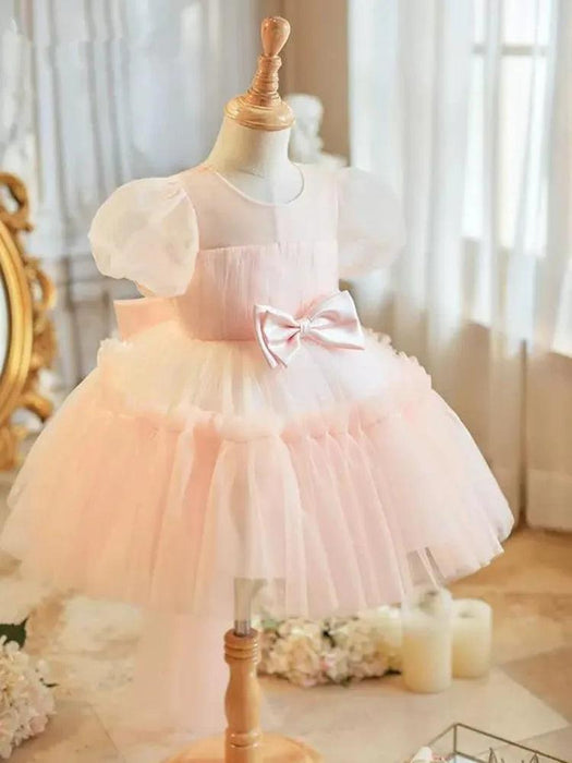 Enchanted Pink Princess Ball Gown for Girls