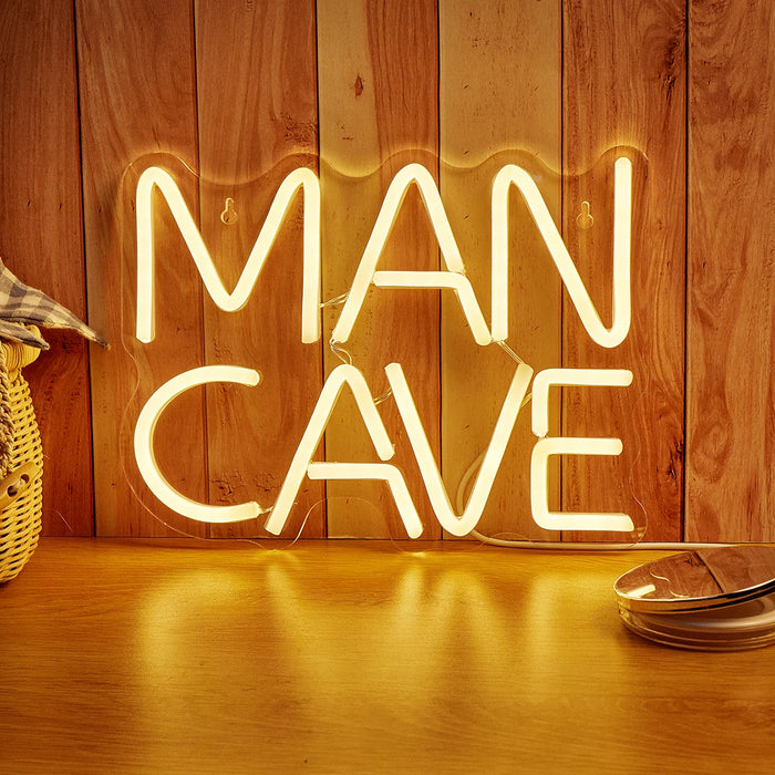 MANCAVE USB-LED Neon Light Art with Easy Installation Design