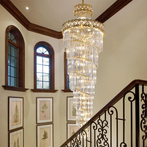 Opulent Crystal Chandelier - Chic Lighting Solution