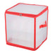 Christmas Ornament Storage Solution - PVC Container for Holiday Decorations