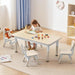 Adjustable Ergonomic Study Table and Chair Set for Kids Aged 3-8