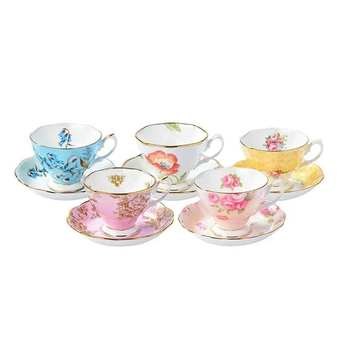 Elegant Royal Albert Centennial 5-Piece Tea and Coffee Collection