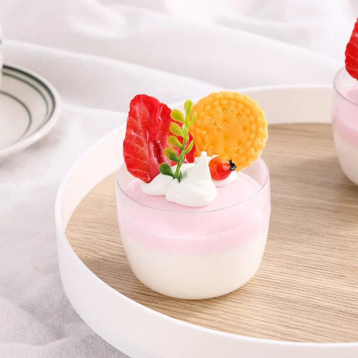 Realistic PU Mousse Cake Replica for Home Décor and Photography - FCYY-039