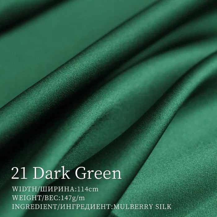 Opulent Red Raspberry 30 Momme Heavy Satin Silk Fabric for Sophisticated Dressmaking and Couture Creations