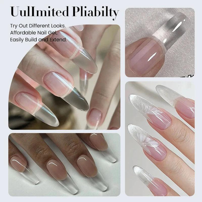 30g Ultra Clear UV Hard Gel for Exquisite Nail Extensions and Maximum Durability