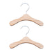 10-Pack Wooden Pet Clothing Hangers - Durable and Portable Dog Apparel Racks