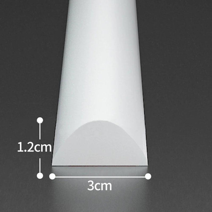 Seamless Silicone Shower Water Barrier for Curbless Installations