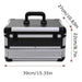 Ultimate Ergonomic Aluminum Toolbox with Organized Drawers - The Perfect Portable Storage Solution