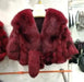 Luxurious Fox Fur Layer: A Statement of Elegance and Comfort